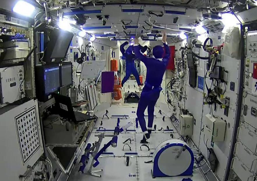 中國空間站視頻，探索太空的新篇章，中國空間站探索太空新篇章，太空之旅震撼呈現(xiàn)