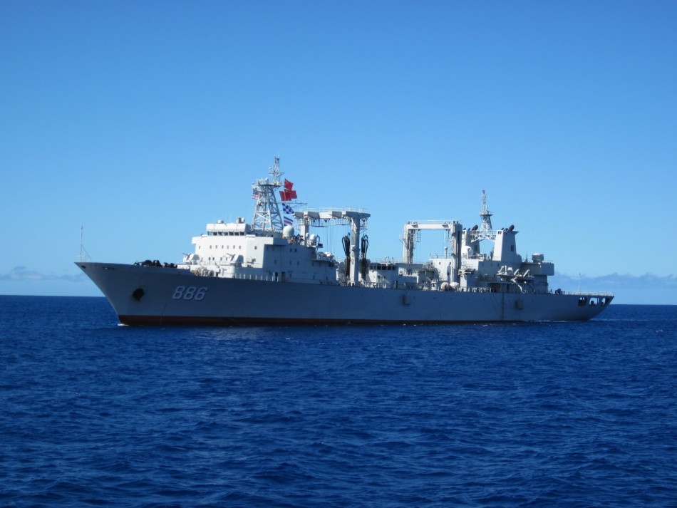 探索中國海軍力量，886艦千島湖號補給艦，中國海軍力量探索，886艦千島湖號補給艦揭秘