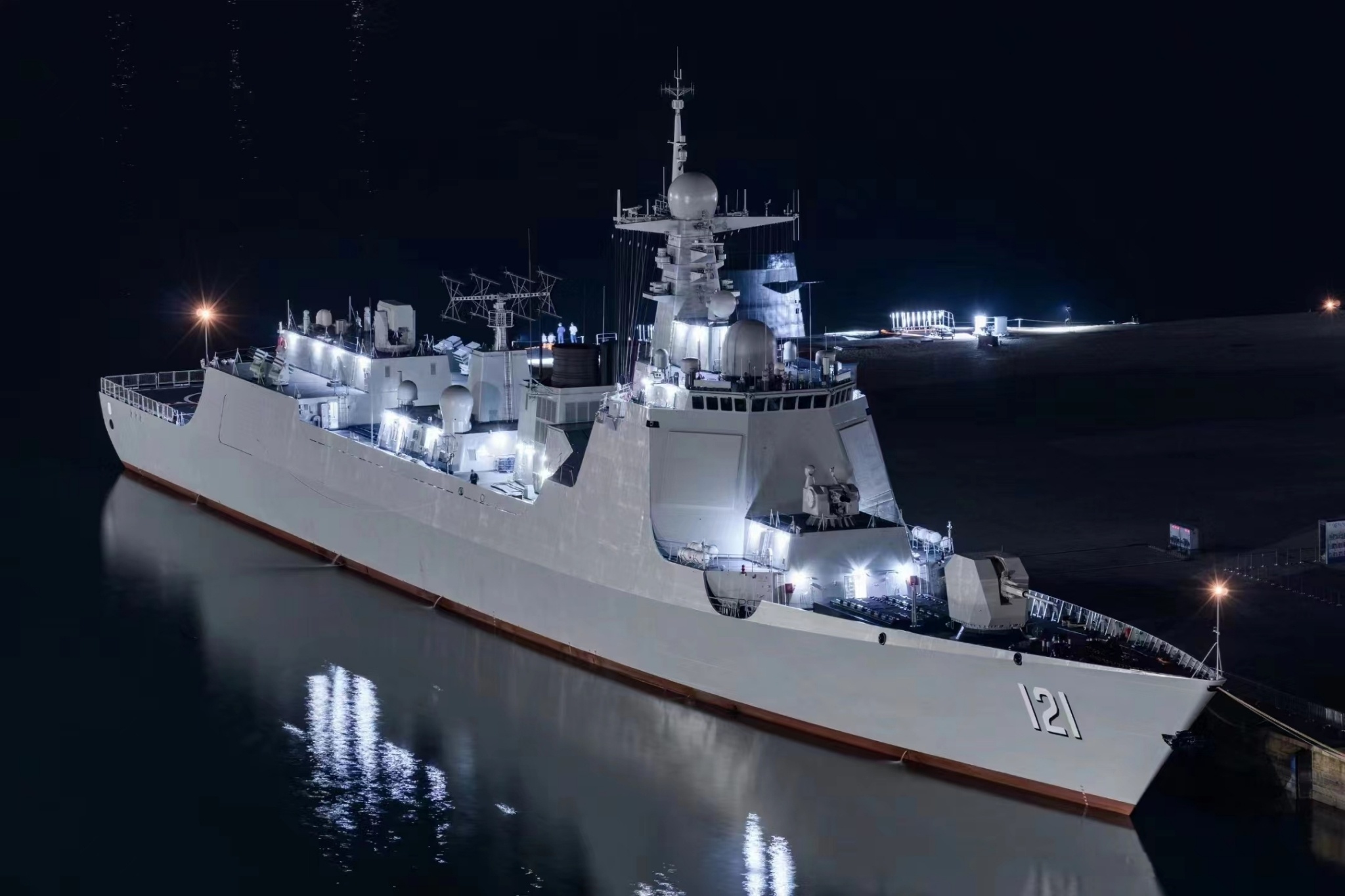 揭秘121背后的神秘面紗，究竟是何艦？，揭秘，121背后的神秘艦船身份揭曉